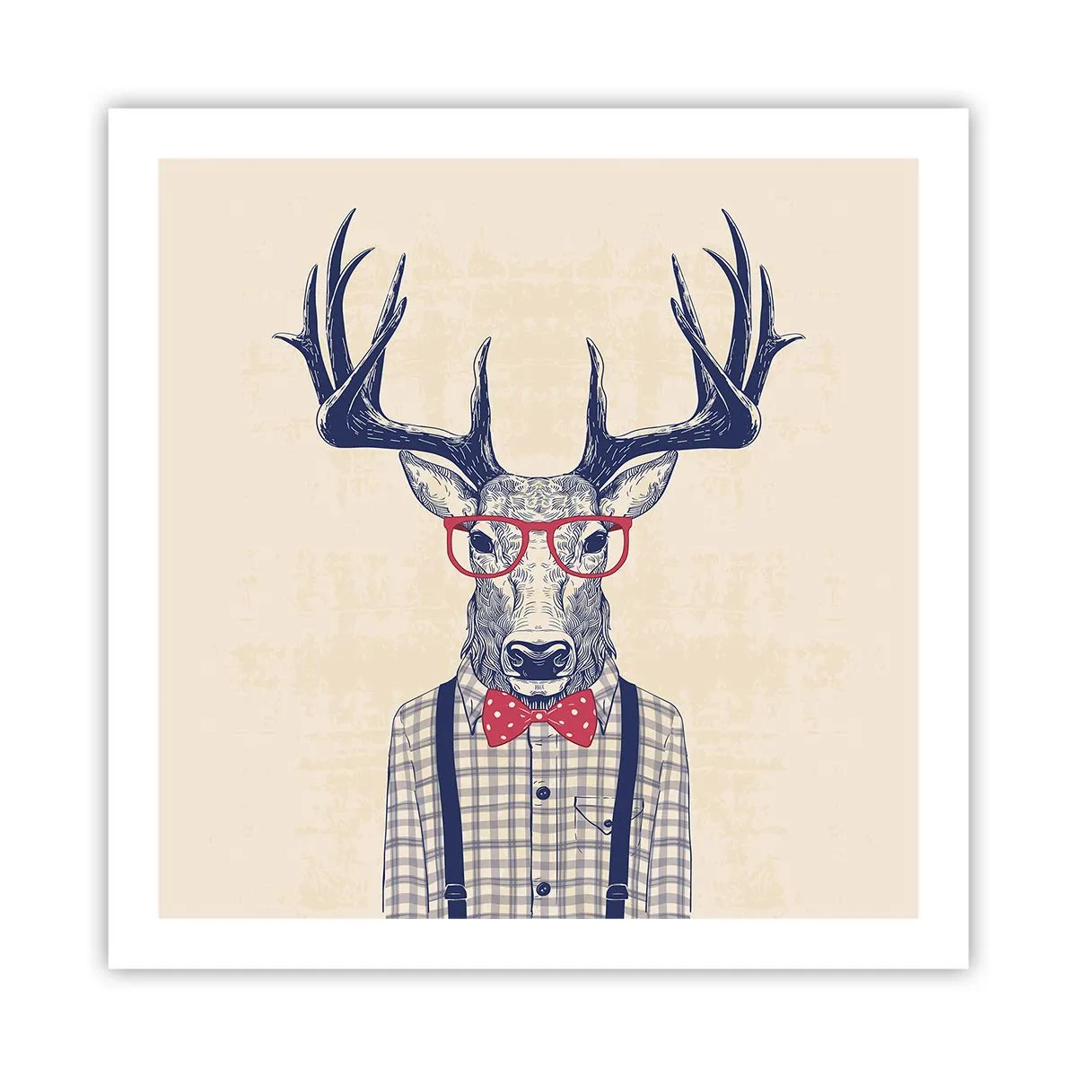 Affiche - Poster - Une extravagance amusante - 60x60 cm