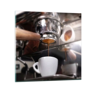 Impression sur verre - Image sur verre - Bon moment de la journée - 40x40 cm