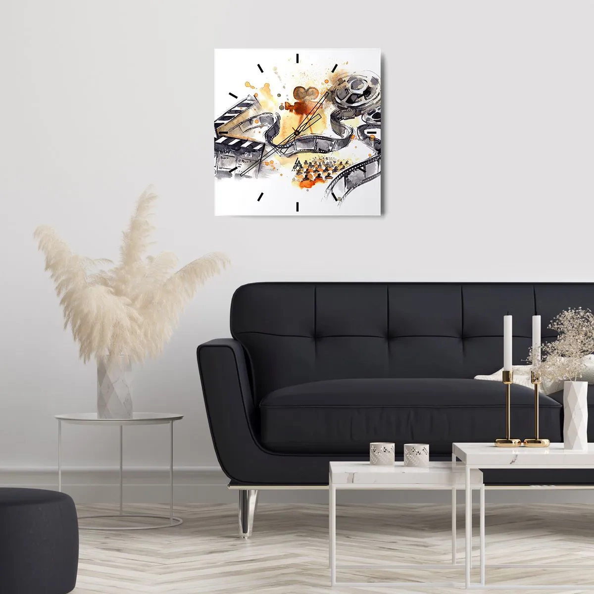 Horloge murale - Pendule murale - Au pays des rêves - 40x40 cm