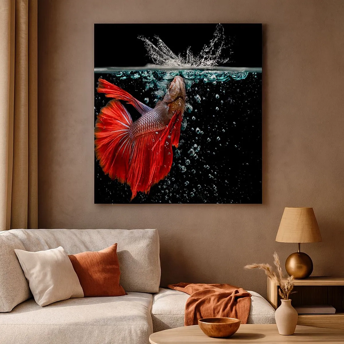 Impression sur toile - Image sur toile - Vous avez trois vœux - 30x30 cm