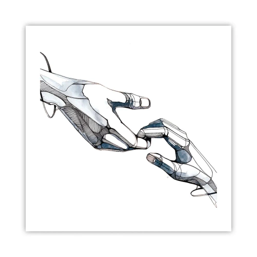 Affiche - Poster - Un bon geste - 50x50 cm