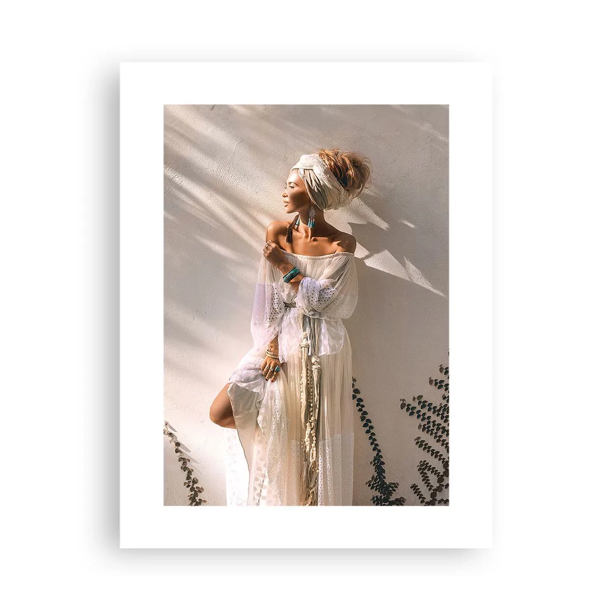 Affiche - Poster - Le soleil et la fille - 30x40 cm