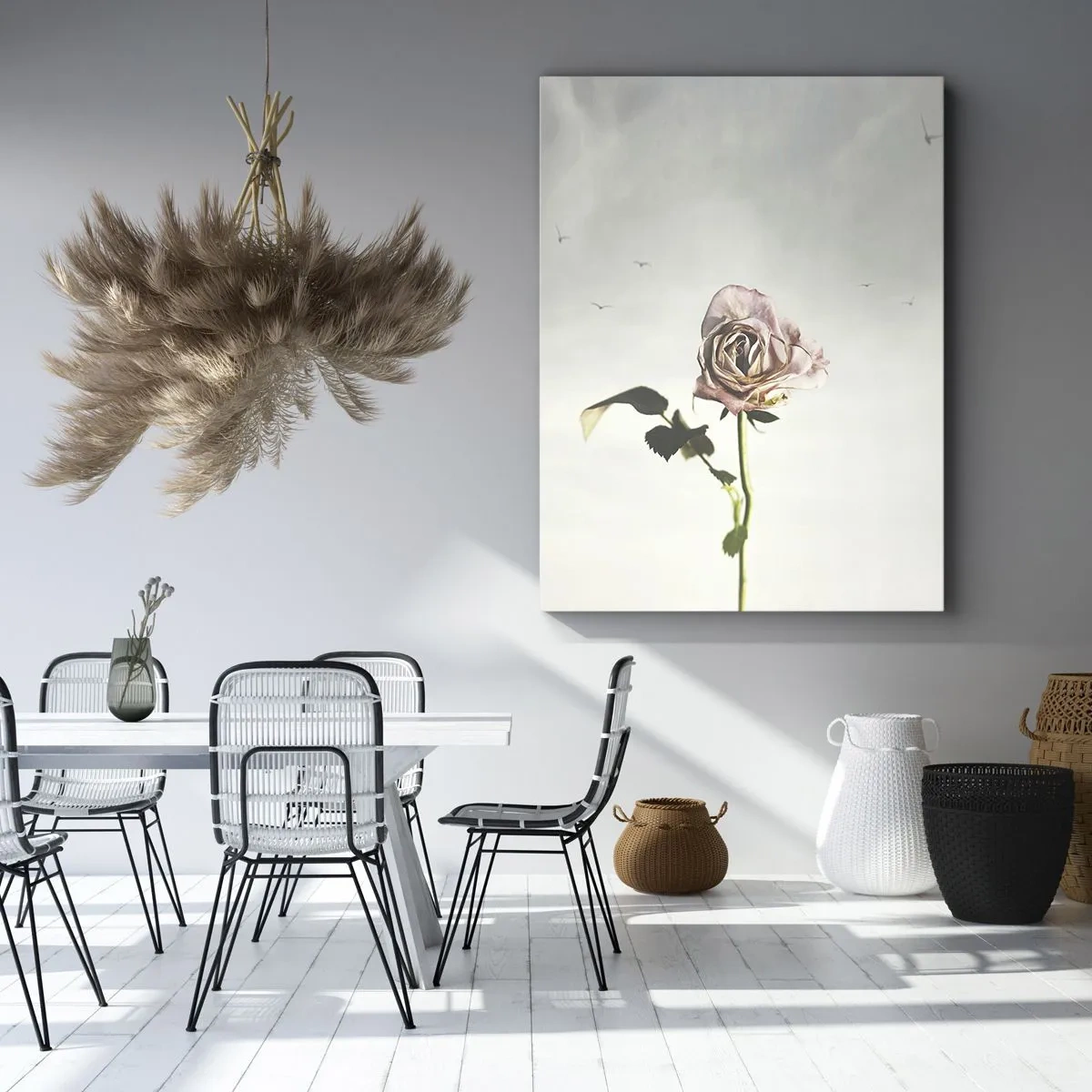 Impression sur toile - Image sur toile - Bonjour de printemps - 55x100 cm
