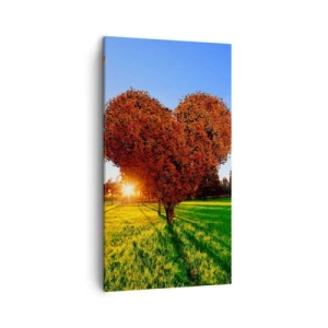 Impression sur toile - Image sur toile - Et comment ne pas aimer tomber - 45x80 cm