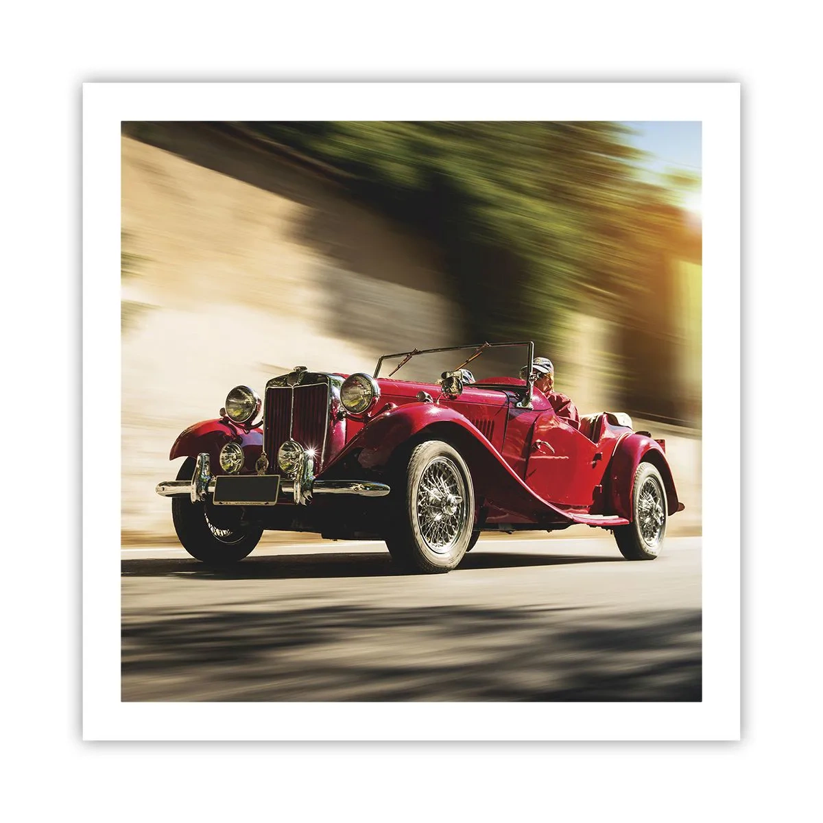 Affiche - Poster - Plus belle que Nike de Samothrace - 60x60 cm