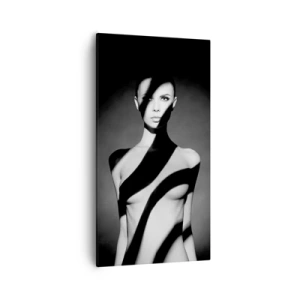 Impression sur toile - Image sur toile - Dans la brillance et l'ombre - 55x100 cm