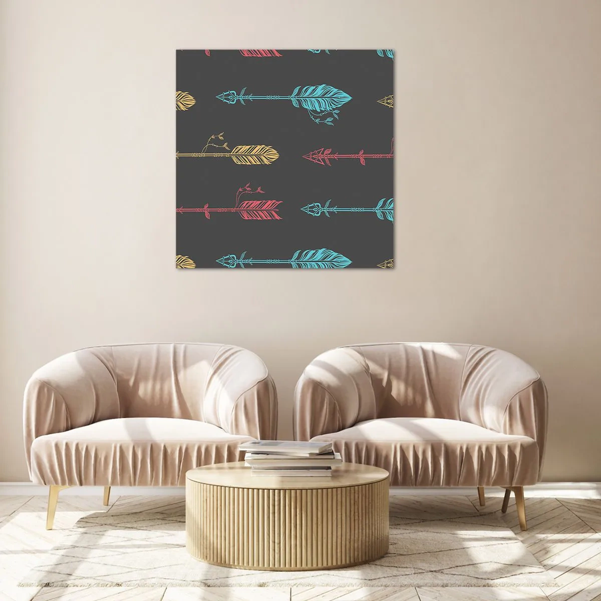 Impression sur verre - Image sur verre - Dans l'ordonnance - 60x60 cm