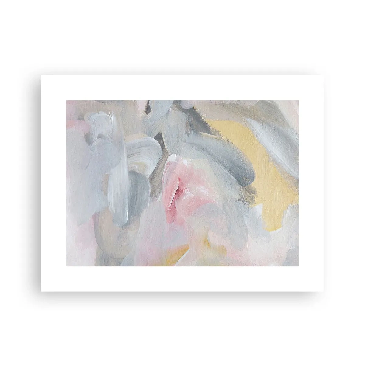 Affiche - Poster - Dans un monde pastel - 40x30 cm