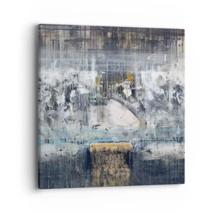 Impression sur toile - Image sur toile - Comme sur la glace, comme après décembre - 40x40 cm