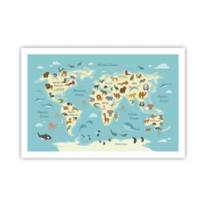 Affiche - Poster - De bons voisins - 91x61 cm