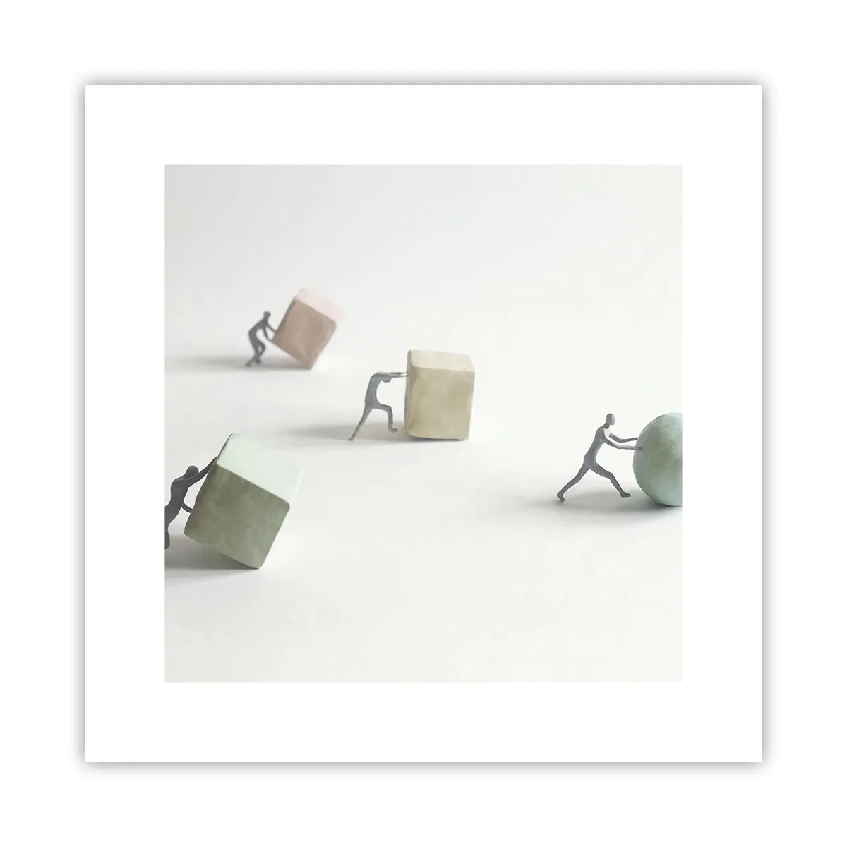 Affiche - Poster - Rien que la vie - 30x30 cm