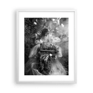 Affiche dans un cadre blanc - Poster - Tout simplement Mère Nature - 40x50 cm