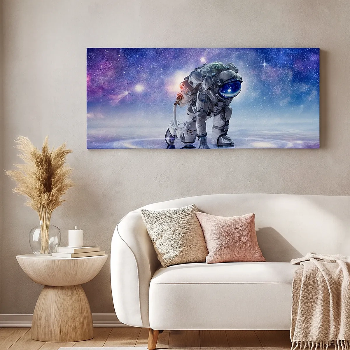 Impression sur toile - Image sur toile - Le ciel étoilé au dessus de moi - 30x30 cm