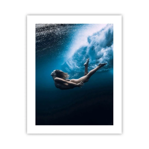 Affiche - Poster - Sirène moderne - 40x50 cm