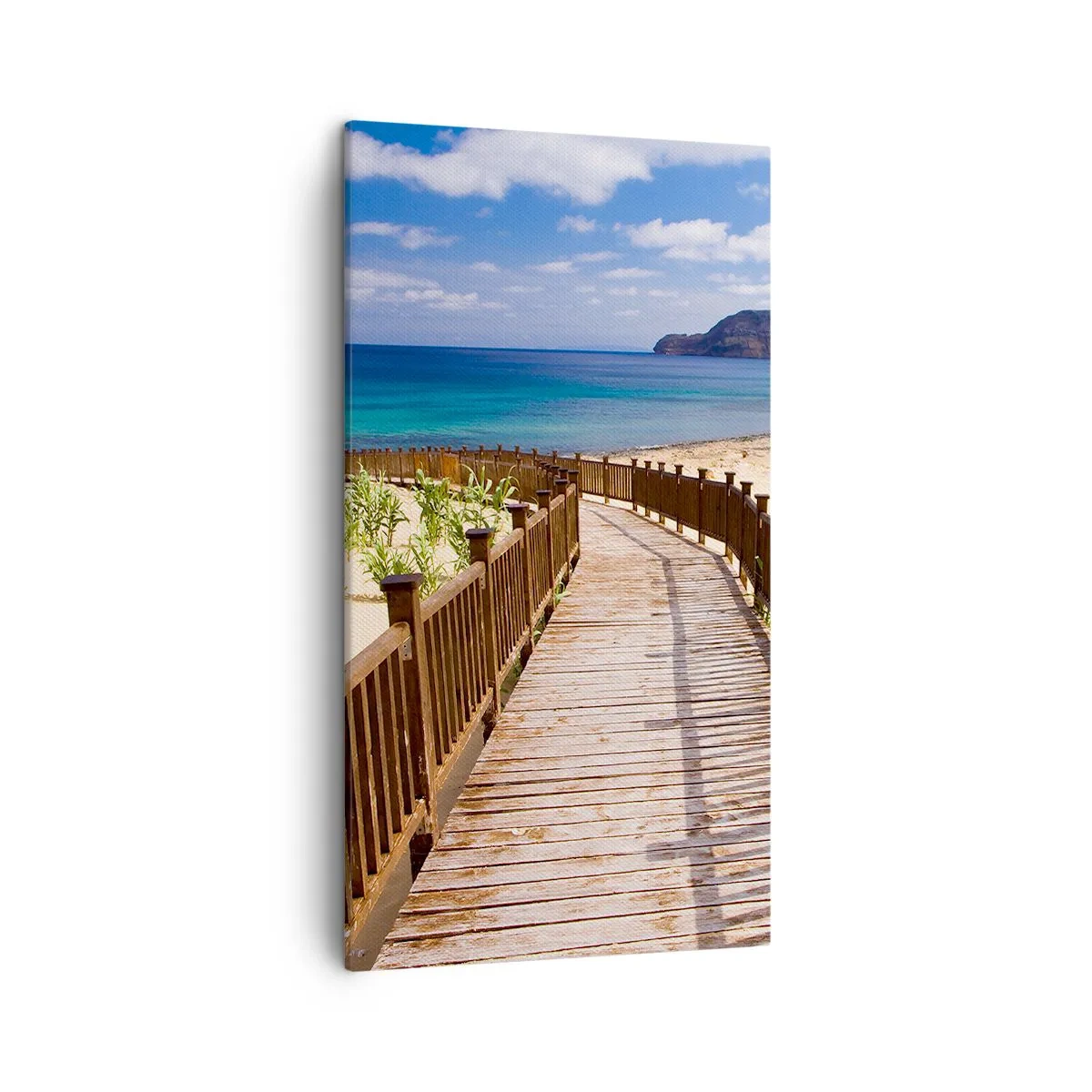Impression sur toile - Image sur toile - Emmène-moi dans les îles du bonheur - 45x80 cm