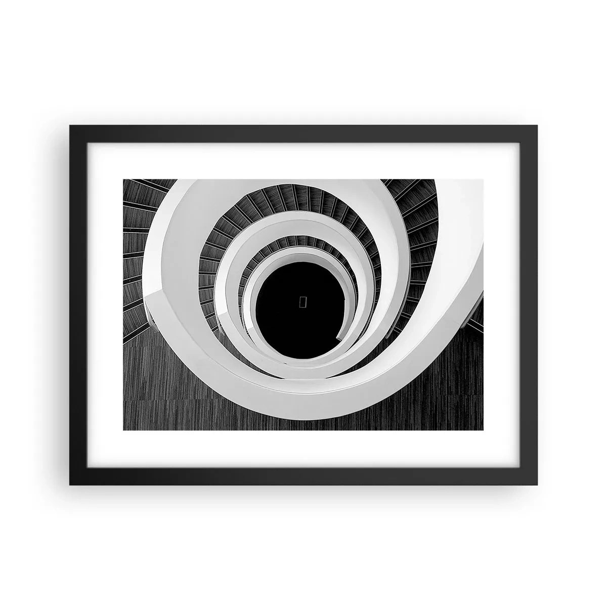 Affiche dans un cadre noir - Poster - Les choses concrêtes - 40x30 cm