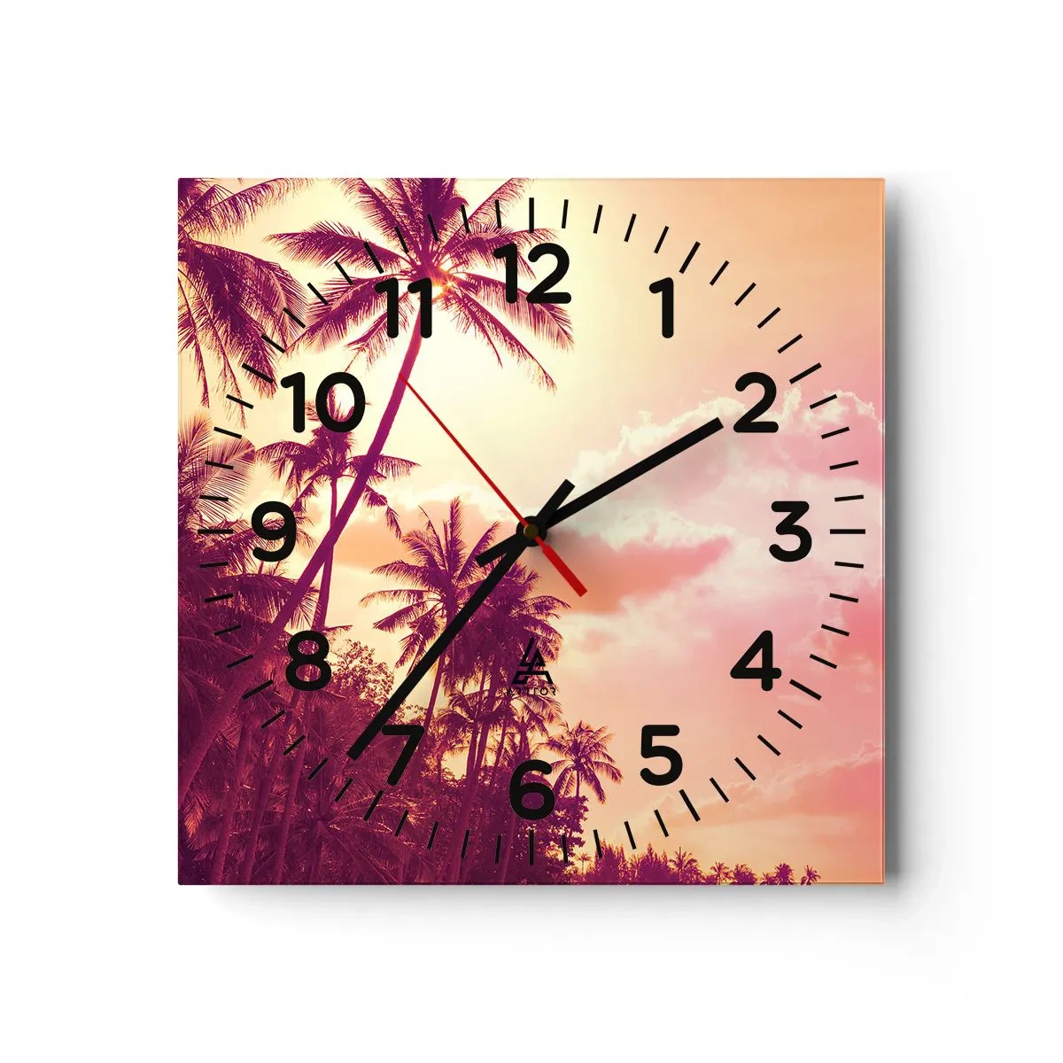Horloge murale - Pendule murale - Tu dois choisir - 40x40 cm
