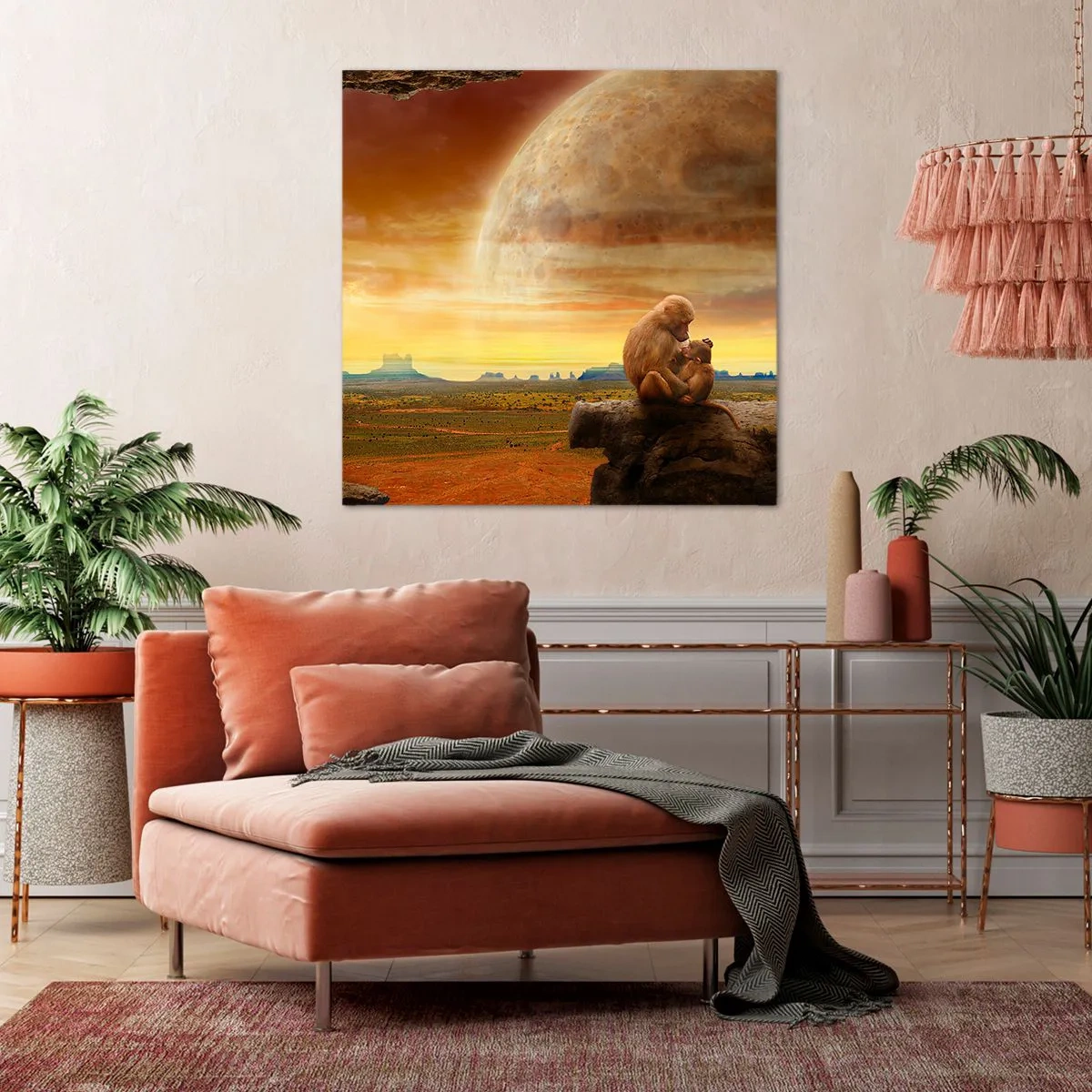 Impression sur toile - Image sur toile - L'amour est le même partout - 30x30 cm