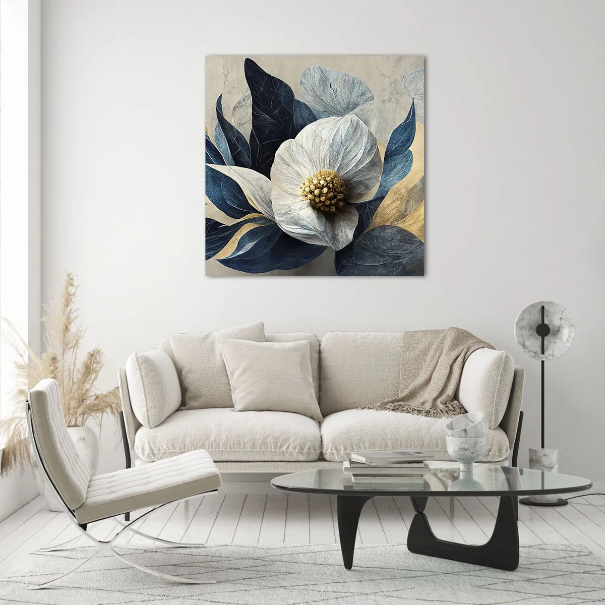 Impression sur verre - Image sur verre - Il a un coeur d'or - 60x60 cm