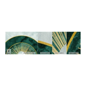 Échantillon de Papier Peint Premium Sand - Un autre système solaire - Art Déco, Moderne, Abstraction - 100x30 cm