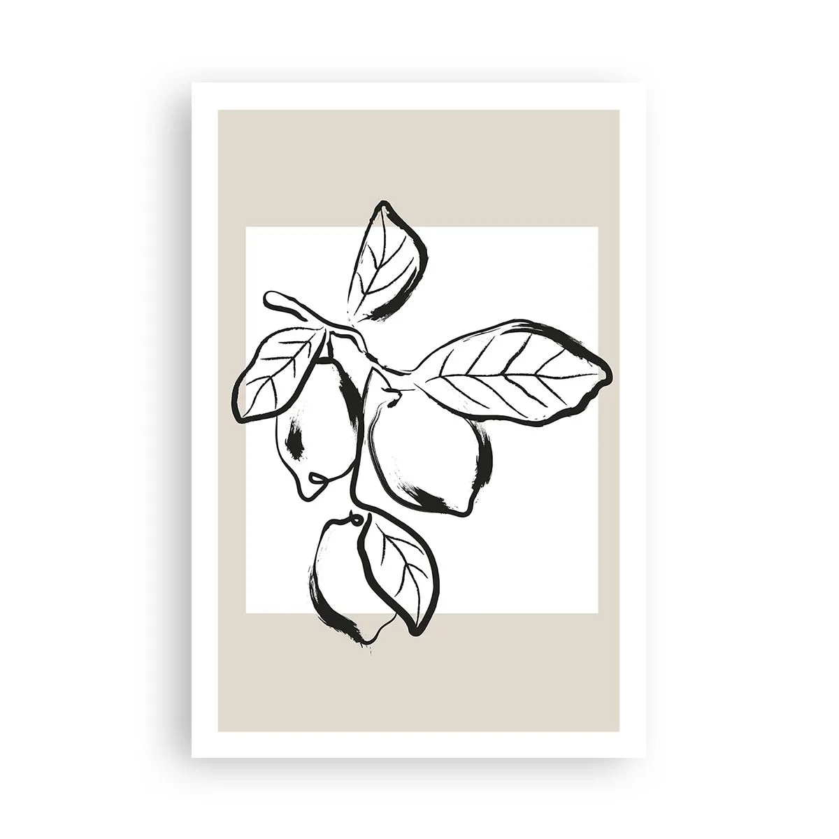 Affiche - Poster - Où mûrit le citron… - 61x91 cm