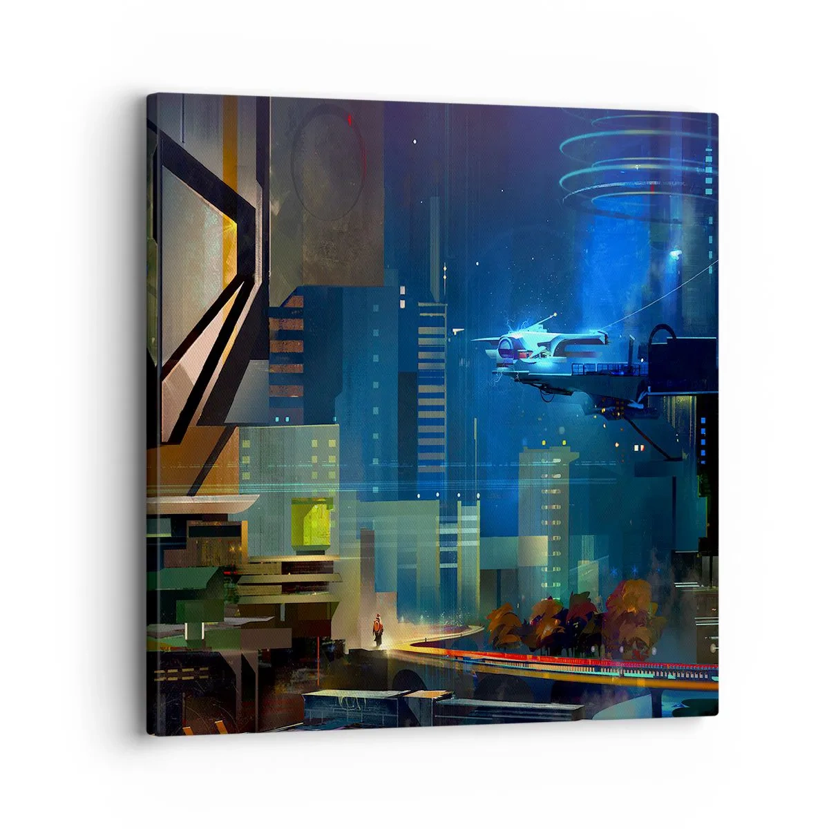 Impression sur toile - Image sur toile - Dans le futur proche - 30x30 cm