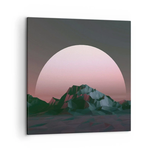 Impression sur toile - Image sur toile - Dans une galaxie voisine - 50x50 cm