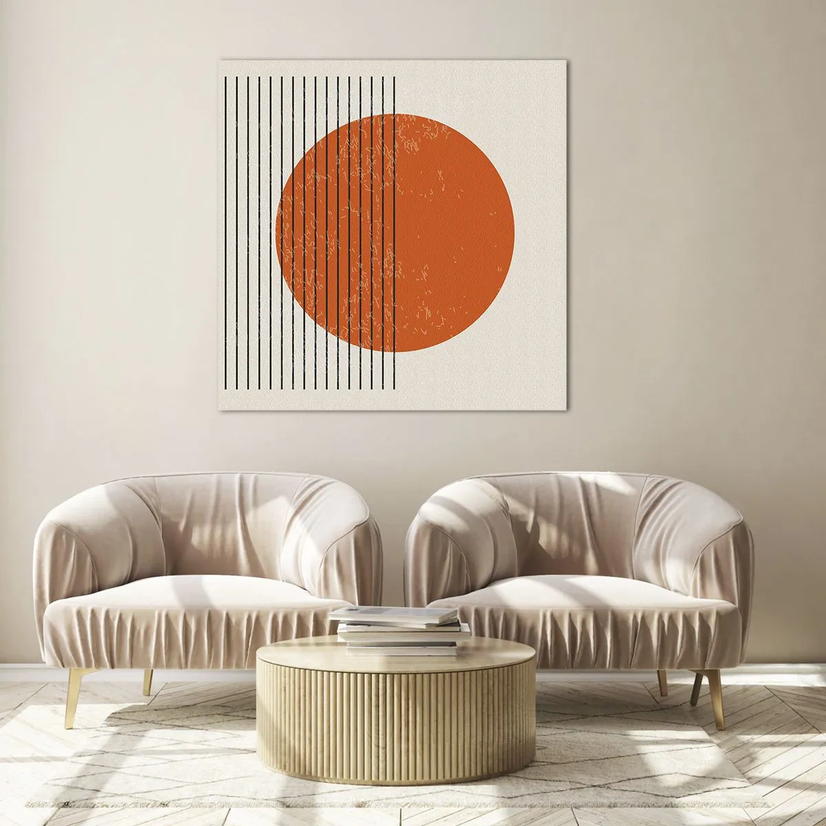 Impression sur verre - Image sur verre - Toujours le soleil - 50x50 cm