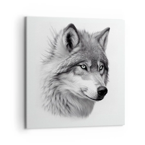 Impression sur toile - Image sur toile - Alpha – sans aucun doute - 50x50 cm