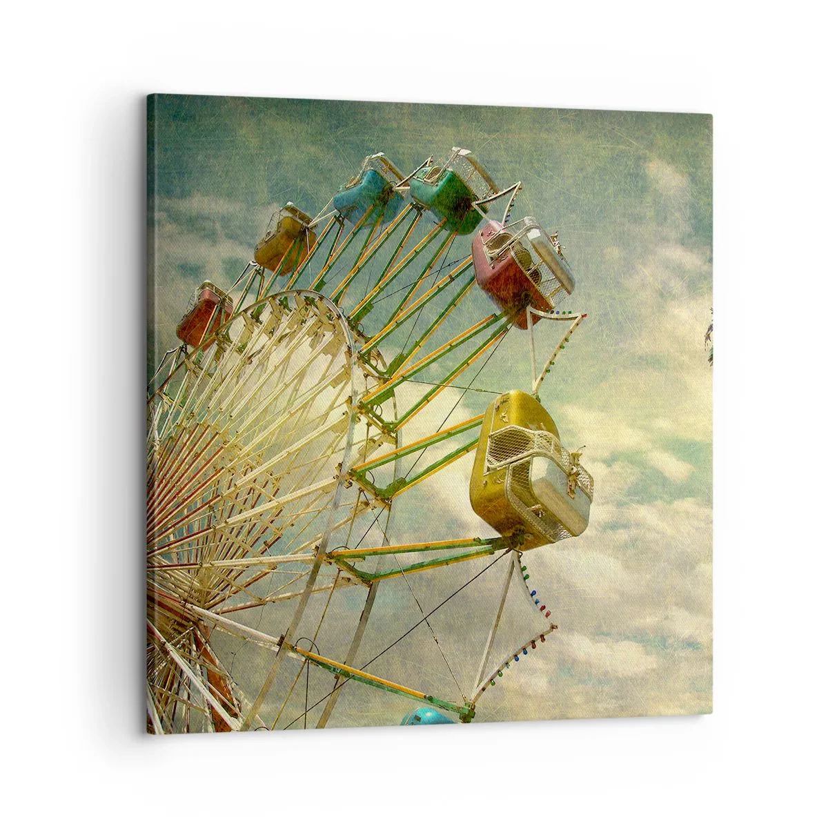 Impression sur toile - Image sur toile - On va faire la fête - 60x60 cm