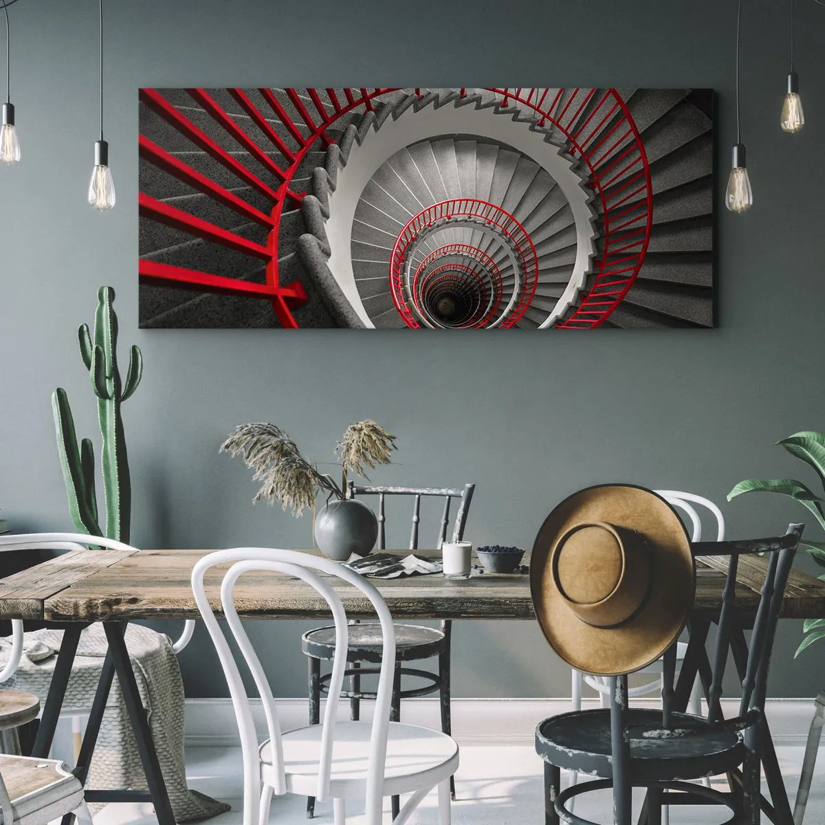 Impression sur toile - Image sur toile - Amusement architectural - 100x40 cm