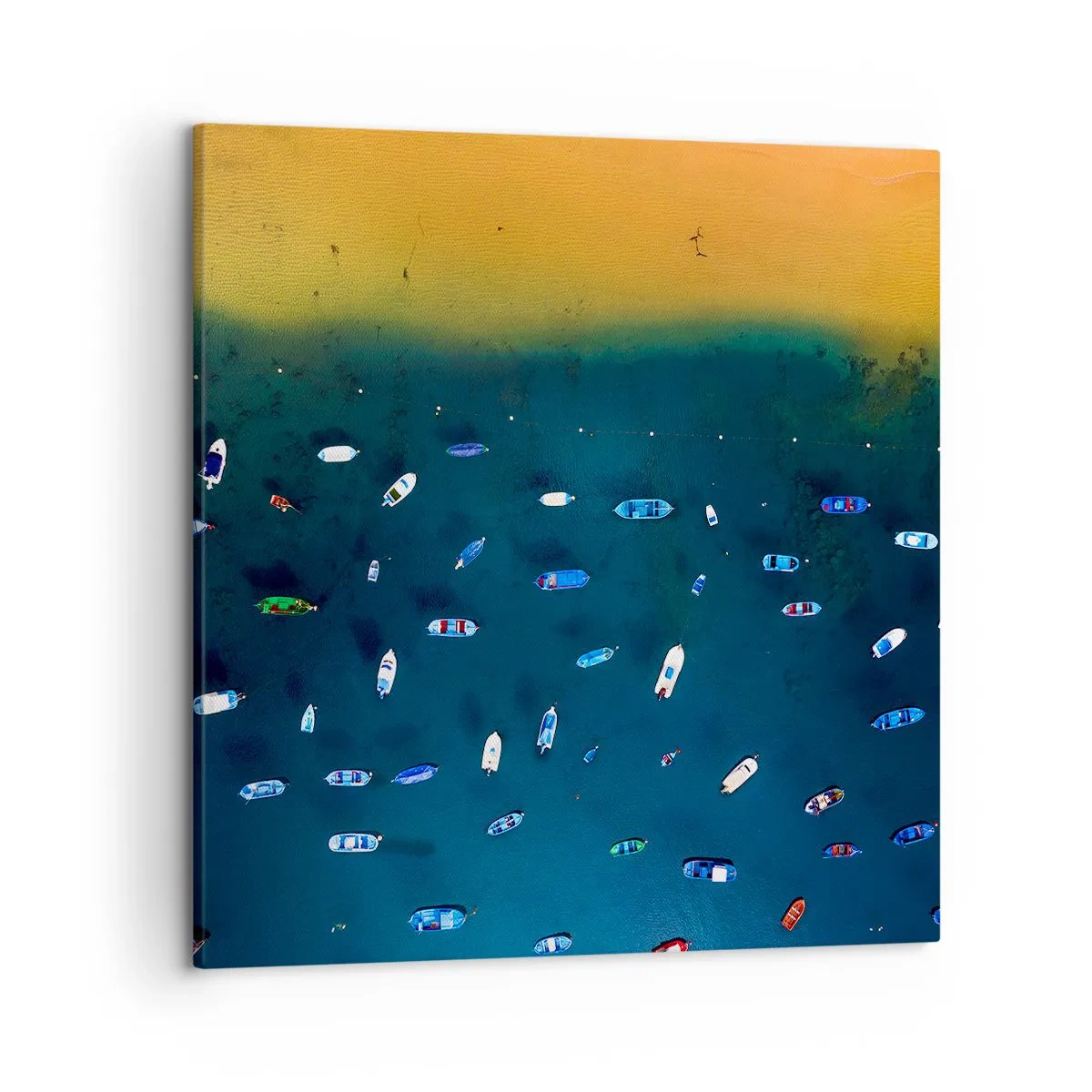 Impression sur toile - Image sur toile - Jeu de vacances - 50x50 cm