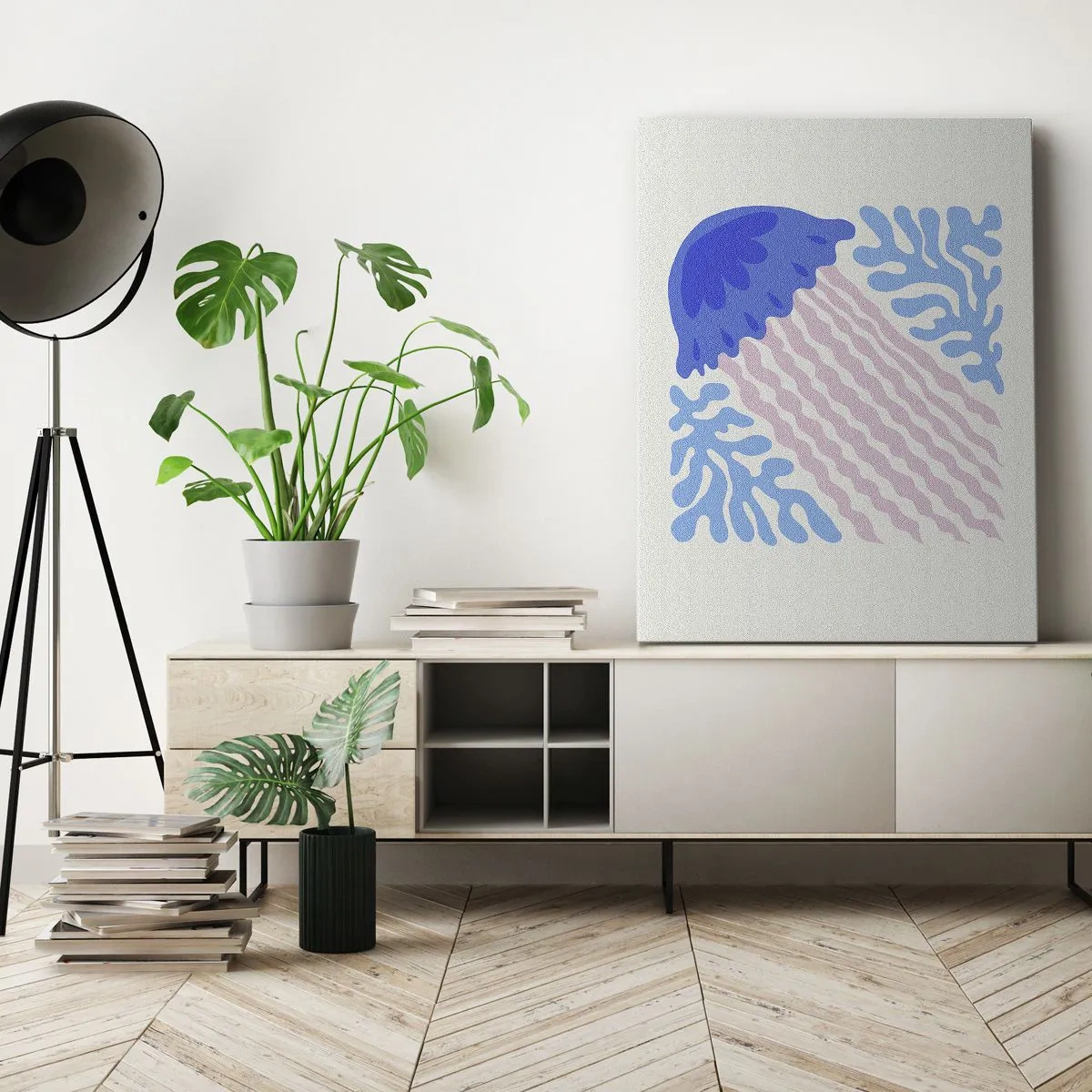 Impression sur toile - Image sur toile - Comme d'un autre monde - 65x120 cm