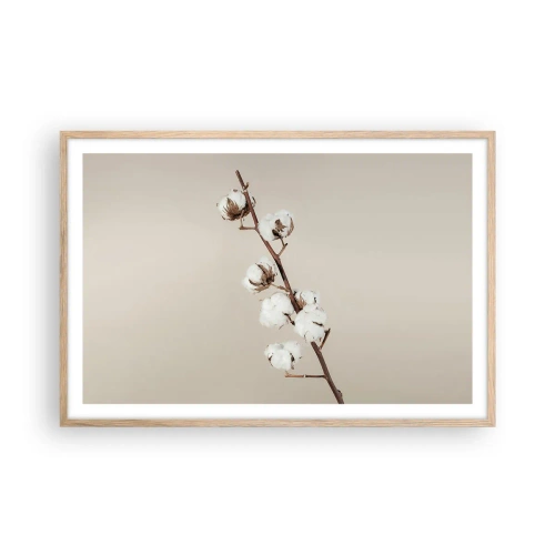 Affiche dans un chêne clair - Poster - A la source de la douceur - 91x61 cm