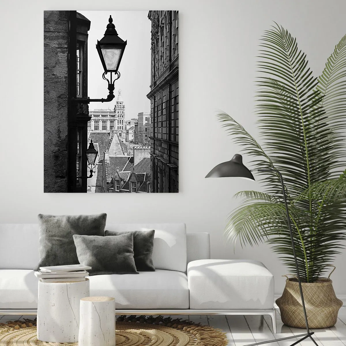 Impression sur verre - Image sur verre - L'histoire d'Édimbourg - 80x120 cm