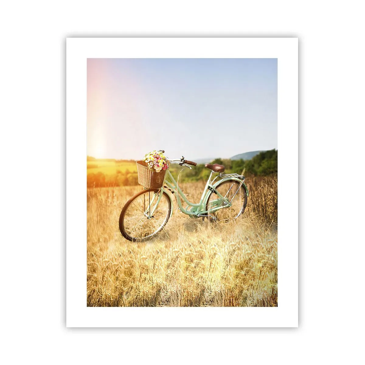 Affiche - Poster - Je vais rester un petit moment - 40x50 cm