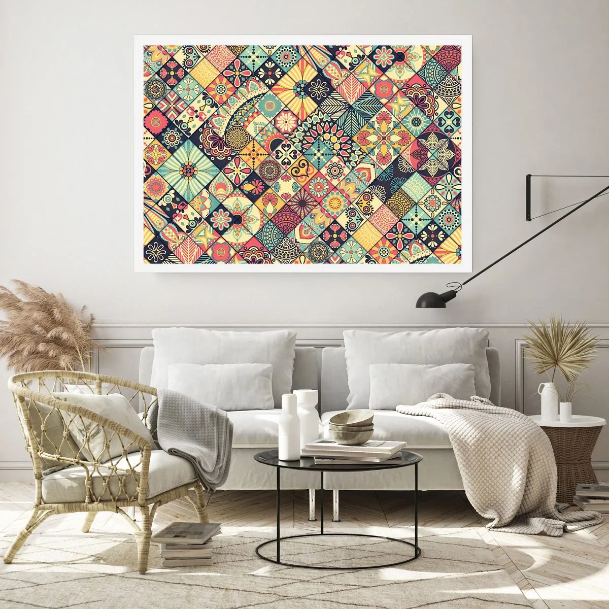 Affiche - Poster - Ambiance marocaine - 70x50 cm