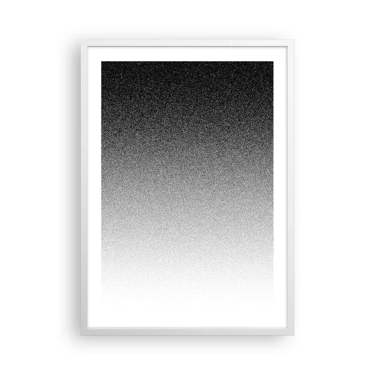 Affiche dans un cadre blanc - Poster - Du coté de la lumière - 50x70 cm