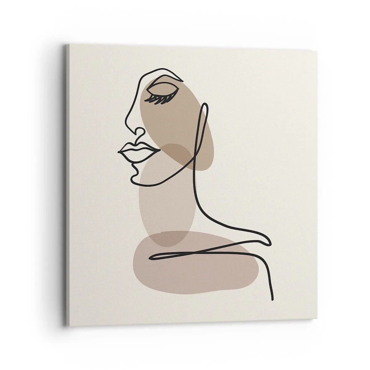 Impression sur toile - Image sur toile - Une certaine ligne de beauté - 70x70 cm