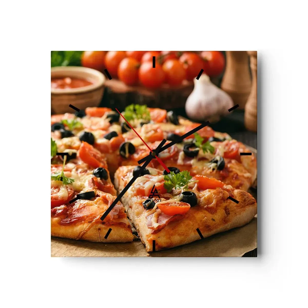 Horloge murale - Pendule murale - Tu t'en es encore tiré - 40x40 cm