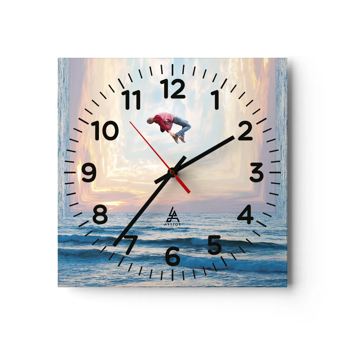 Horloge murale - Pendule murale - Vers une autre dimension - 30x30 cm