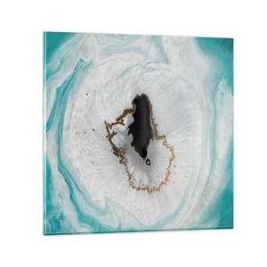 Impression sur verre - Image sur verre - Pénétrer à l'intérieur - 50x50 cm