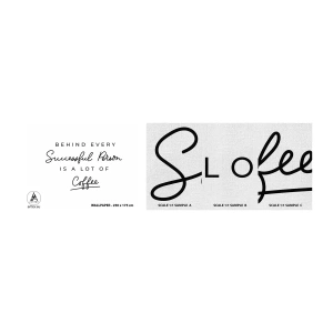 Échantillon de Papier Peint Premium Canvas - Secret du succès - Typographie, Affirmation, Maxime - 100x30 cm