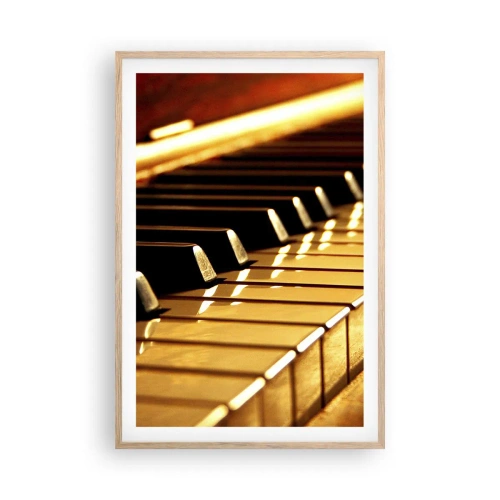 Affiche dans un chêne clair - Poster - Des possibilités infinies - 61x91 cm