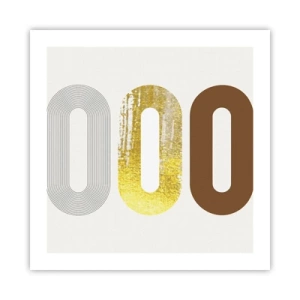 Affiche - Poster - Ooo! - 50x50 cm