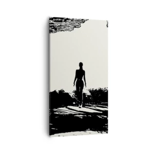 Impression sur toile - Image sur toile - Nouveau look - 55x100 cm