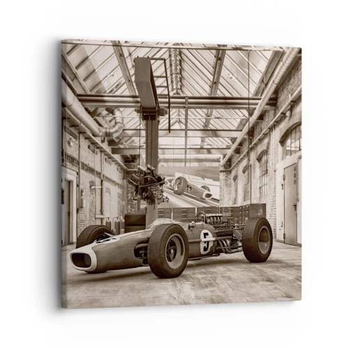 Impression sur toile - Image sur toile - Le repos du guerrier - 30x30 cm