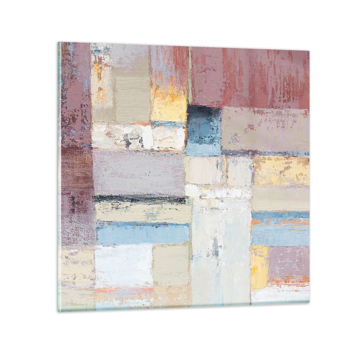 Impression sur verre - Image sur verre - Le calme de la géométrie - 60x60 cm