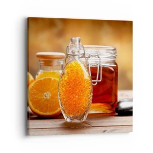 Impression sur toile - Image sur toile - Saveurs et arômes ensoleillés - 40x40 cm