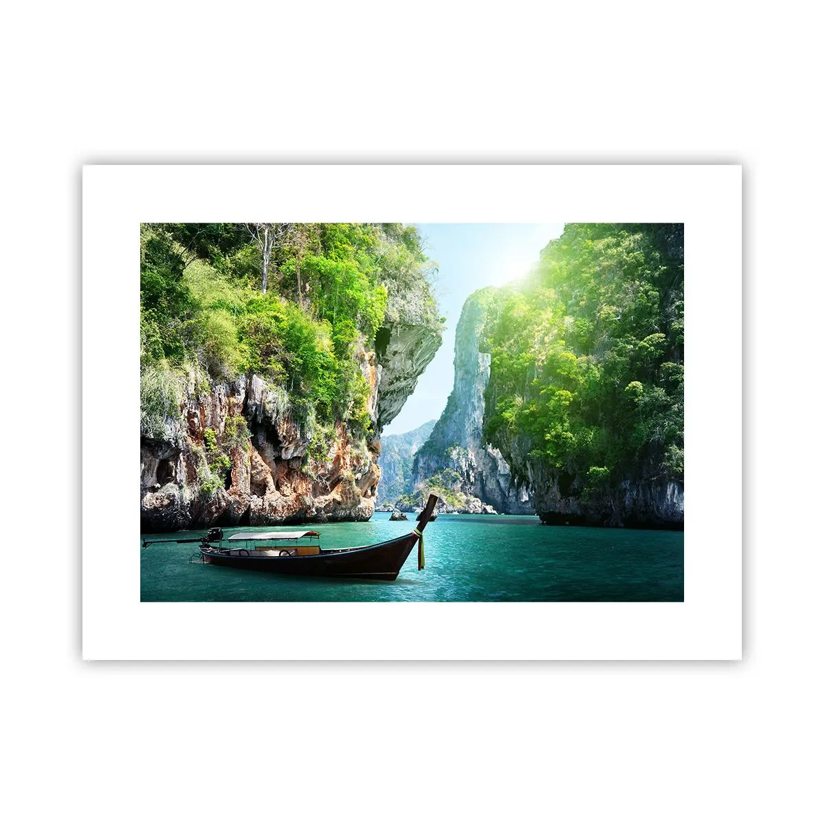 Affiche - Poster - Une invitation à un voyage exotique - 40x30 cm